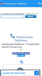 Mobile Screenshot of dominicanatelefonos.com